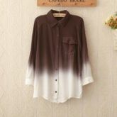 camisa ombré